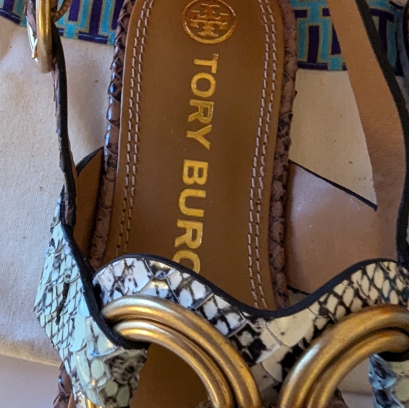 Tory Burch Multi Color Ring Sandal Size 5 US - Never Worn - Picture 4 of 11